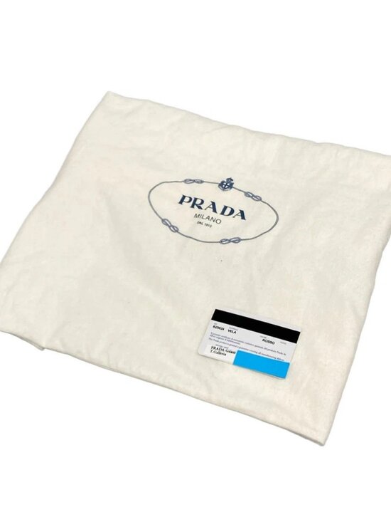 PRADA - BZ0024 Red Nylon Backpack main image 11